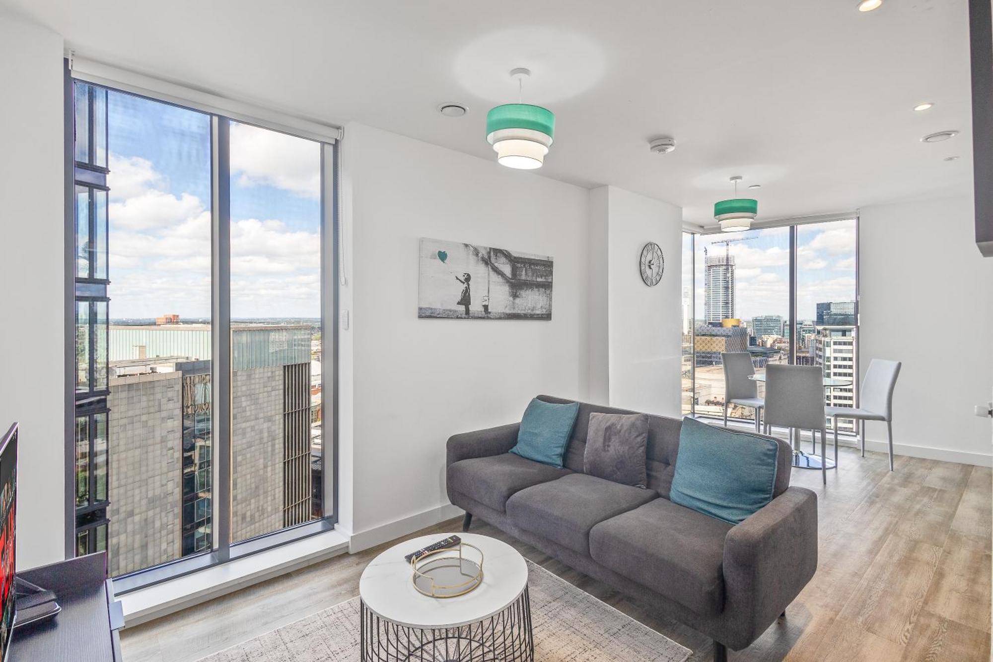 Luxury 2 Bedroom Apartment, On Broad Street! Birmingham Luaran gambar
